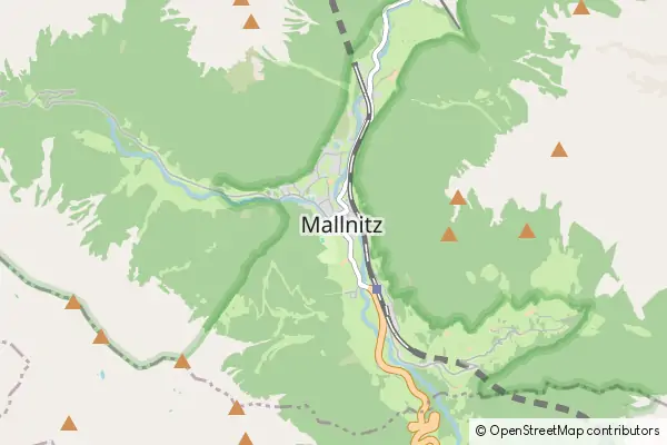 Karte Mallnitz