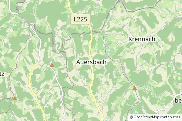 Karte Auersbach