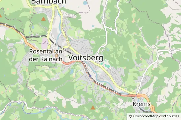 Karte Voitsberg