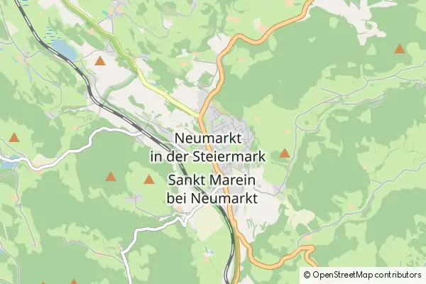 Karte Neumarkt in Steiermark