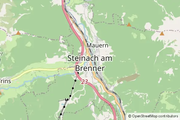 Karte Steinach am Brenner