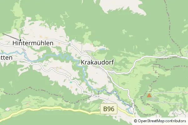 Karte Krakaudorf