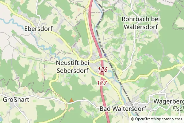 Karte Sebersdorf