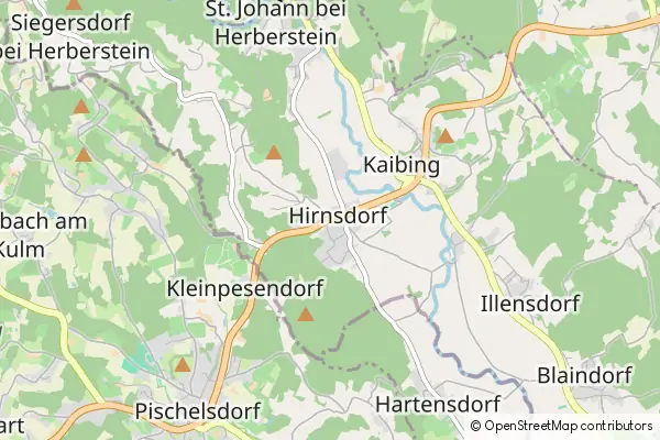 Karte Hirnsdorf