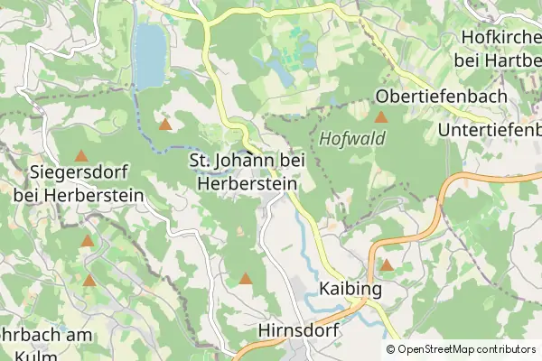 Karte Sankt Johann bei Herberstein