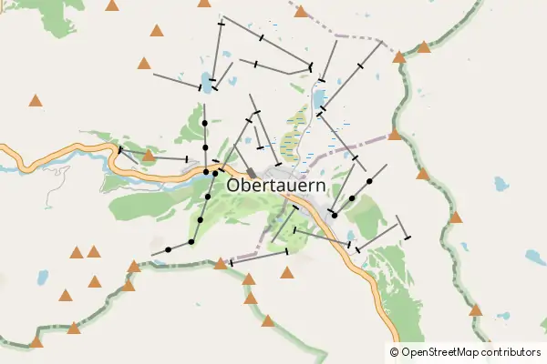 Karte Obertauern