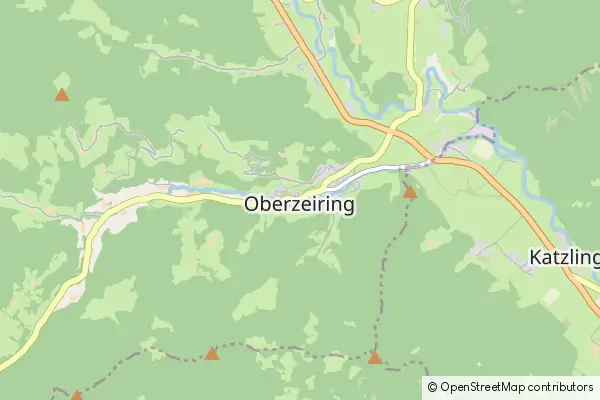 Karte Oberzeiring