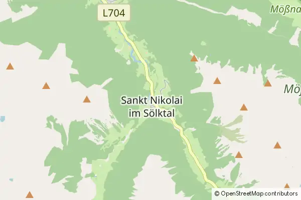 Karte Sankt Nikolai im Soelktal