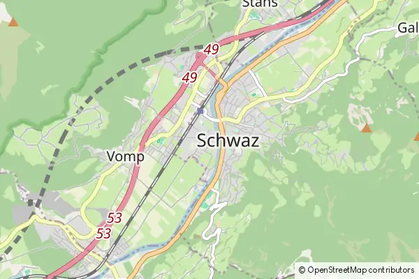 Karte Schwaz