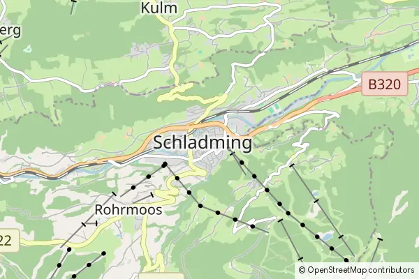 Karte Schladming