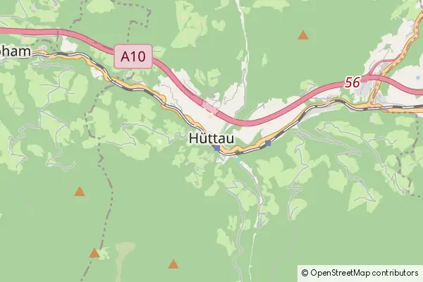 Karte Huettau