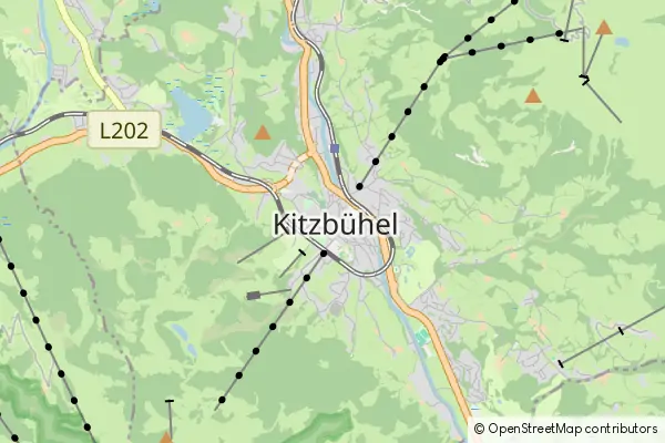 Karte Kitzbühel