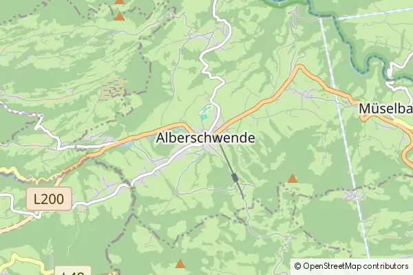 Karte Alberschwende