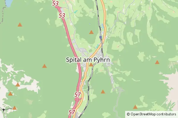 Karte Spital am Pyhrn