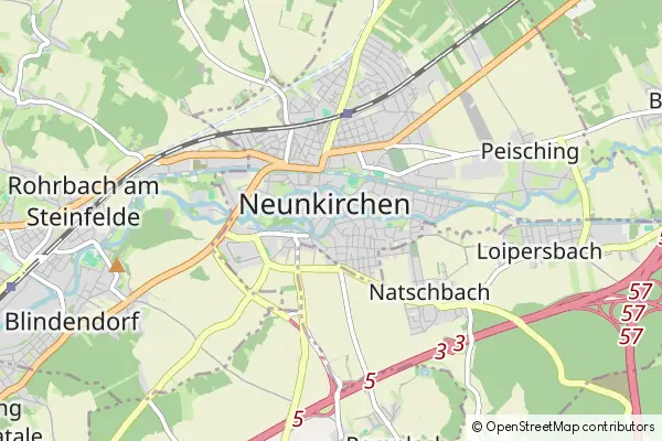 Karte Neunkirchen