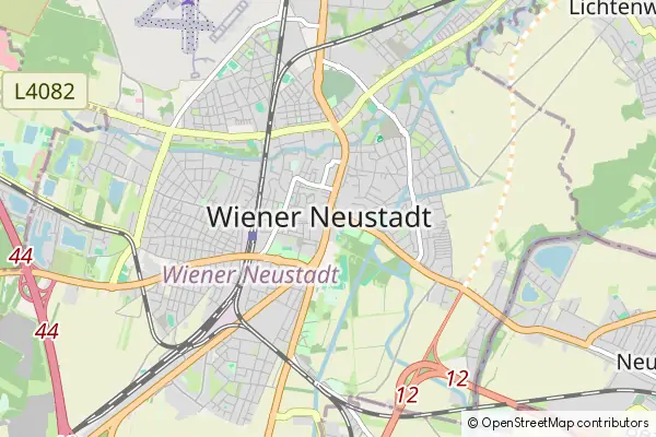 Karte Wiener Neustadt