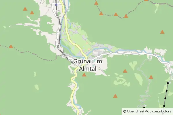 Karte Grunau im Almtal