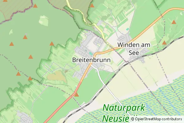 Karte Breitenbrunn am Neusiedler See