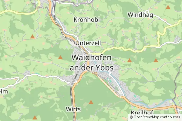 Karte Waidhofen an der Ybbs