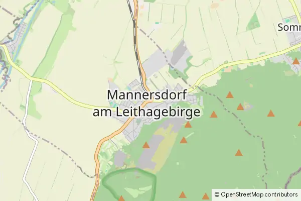 Karte Mannersdorf am Leithagebirge