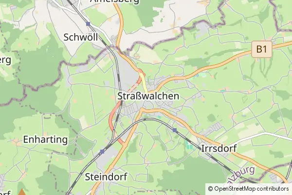 Karte Straßwalchen