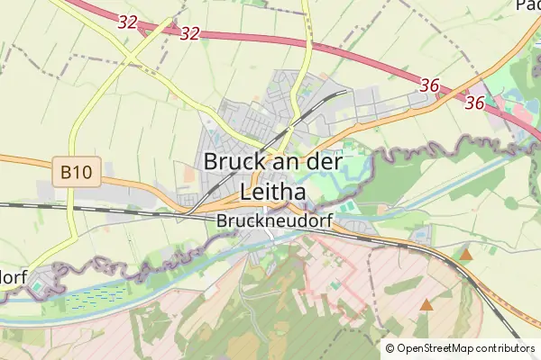 Karte Bruck an der Leitha