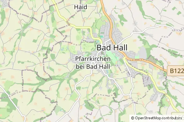 Karte Pfarrkirchen bei Bad Hall