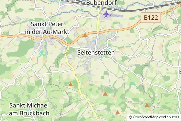 Karte Seitenstetten