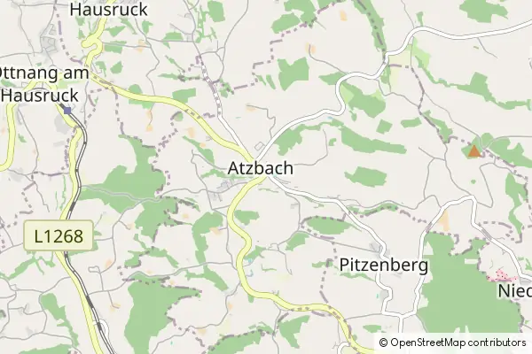 Karte Atzbach