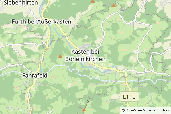 Karte Kasten bei Boeheimkirchen