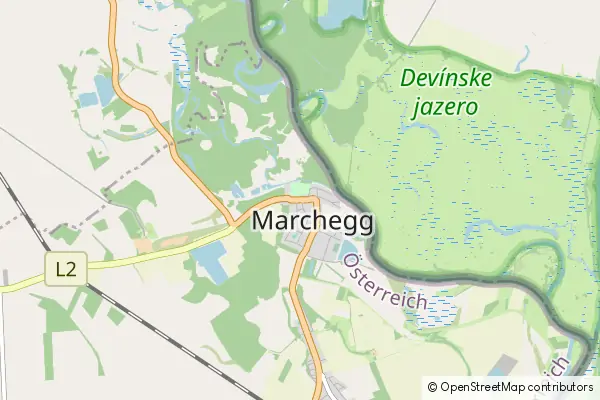 Karte Marchegg