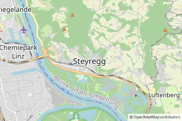 Karte Steyregg