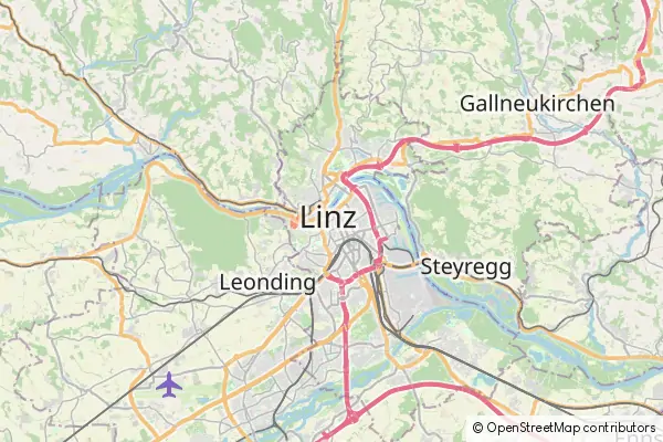 Karte Linz