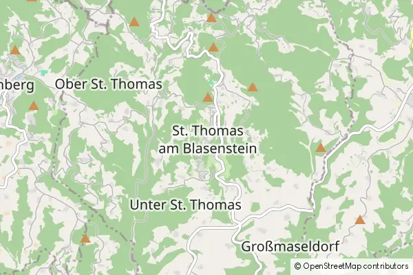 Karte Sankt Thomas am Blasenstein