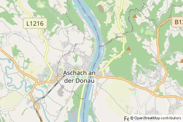 Karte Aschach an der Donau