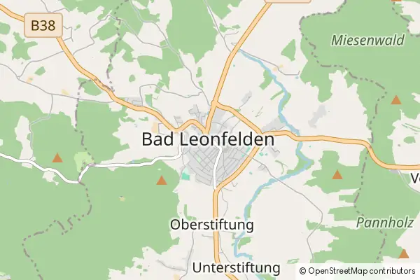 Karte Bad Leonfelden