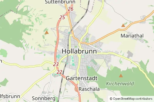 Karte Hollabrunn