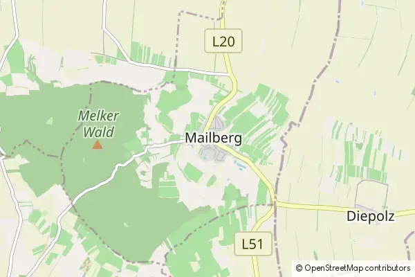 Karte Mailberg