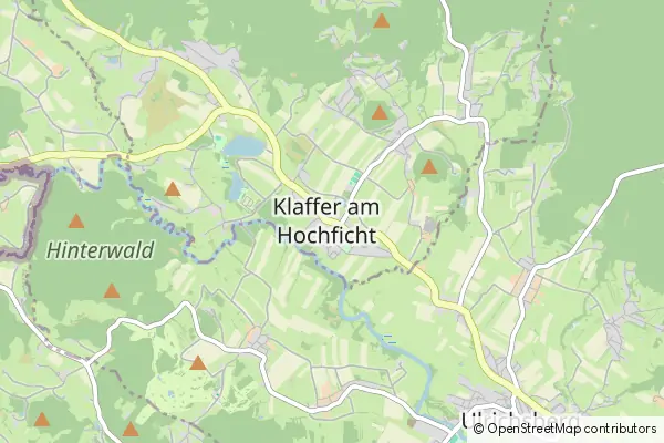 Karte Klaffer am Hochficht