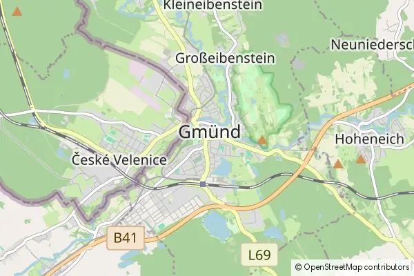 Karte Gmund