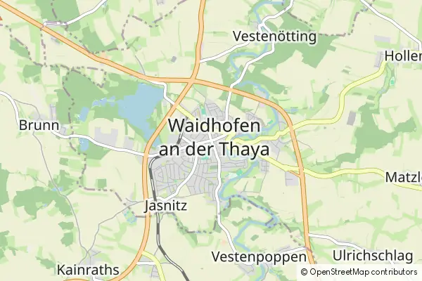 Karte Waidhofen an der Thaya