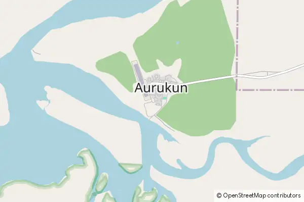 Karte Aurukun