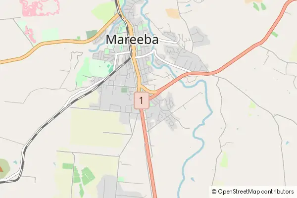 Karte Mareeba