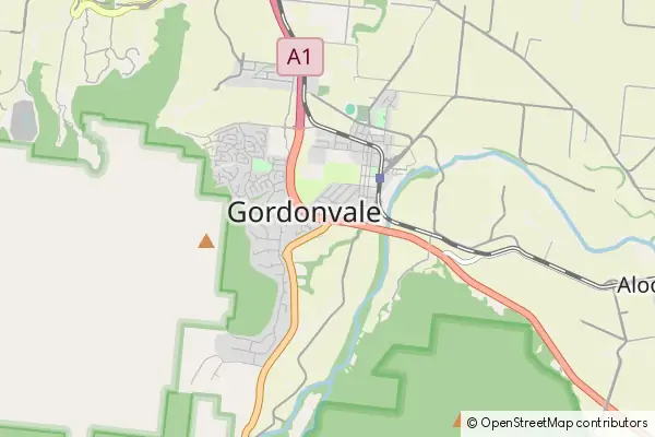 Karte Gordonvale