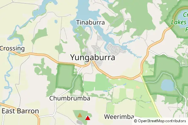 Karte Yungaburra