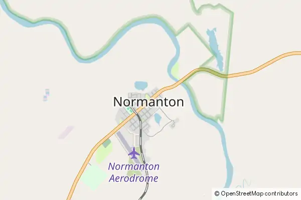 Karte Normanton