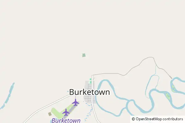 Karte Burketown