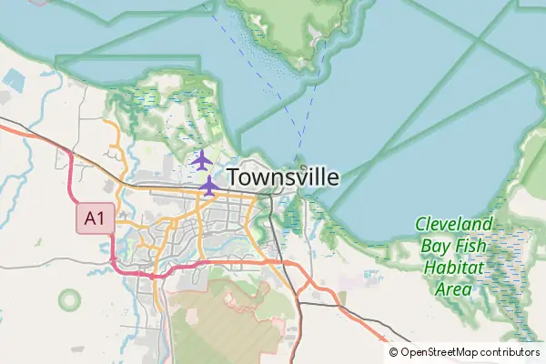 Karte Townsville