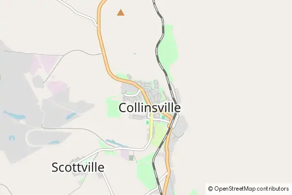 Karte Collinsville