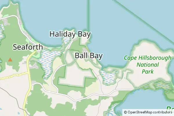 Karte Ball Bay